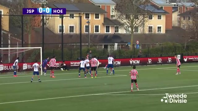 Jong Sparta en HSV Hoek tijdens een eerdere ontmoeting op de Robey Academy