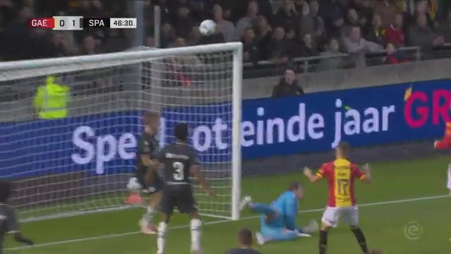 Sparta en Go Ahead Eagles in de Adelaarshorst